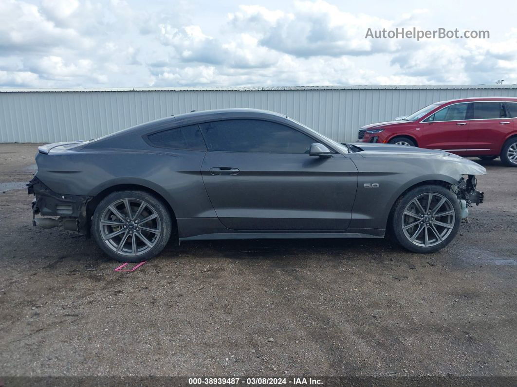 2016 Ford Mustang Gt Premium Gray vin: 1FA6P8CF6G5211601