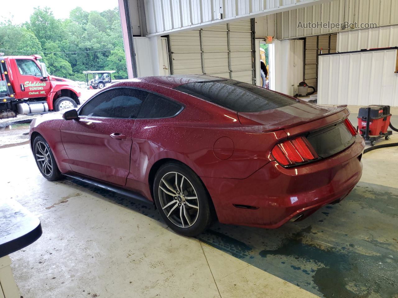 2016 Ford Mustang Gt Red vin: 1FA6P8CF6G5235574