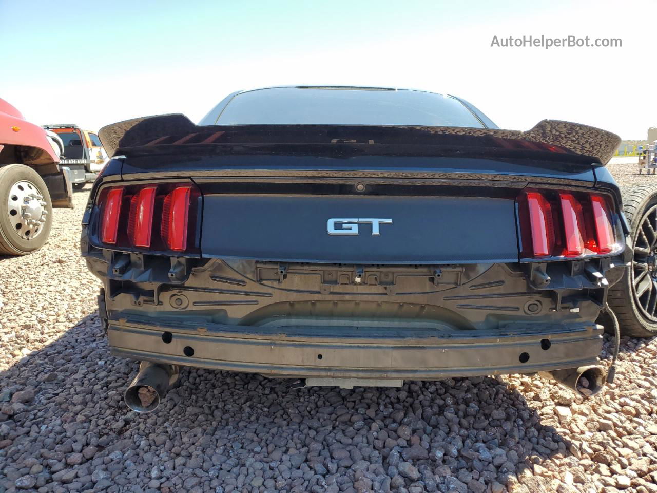 2016 Ford Mustang Gt Black vin: 1FA6P8CF6G5261866