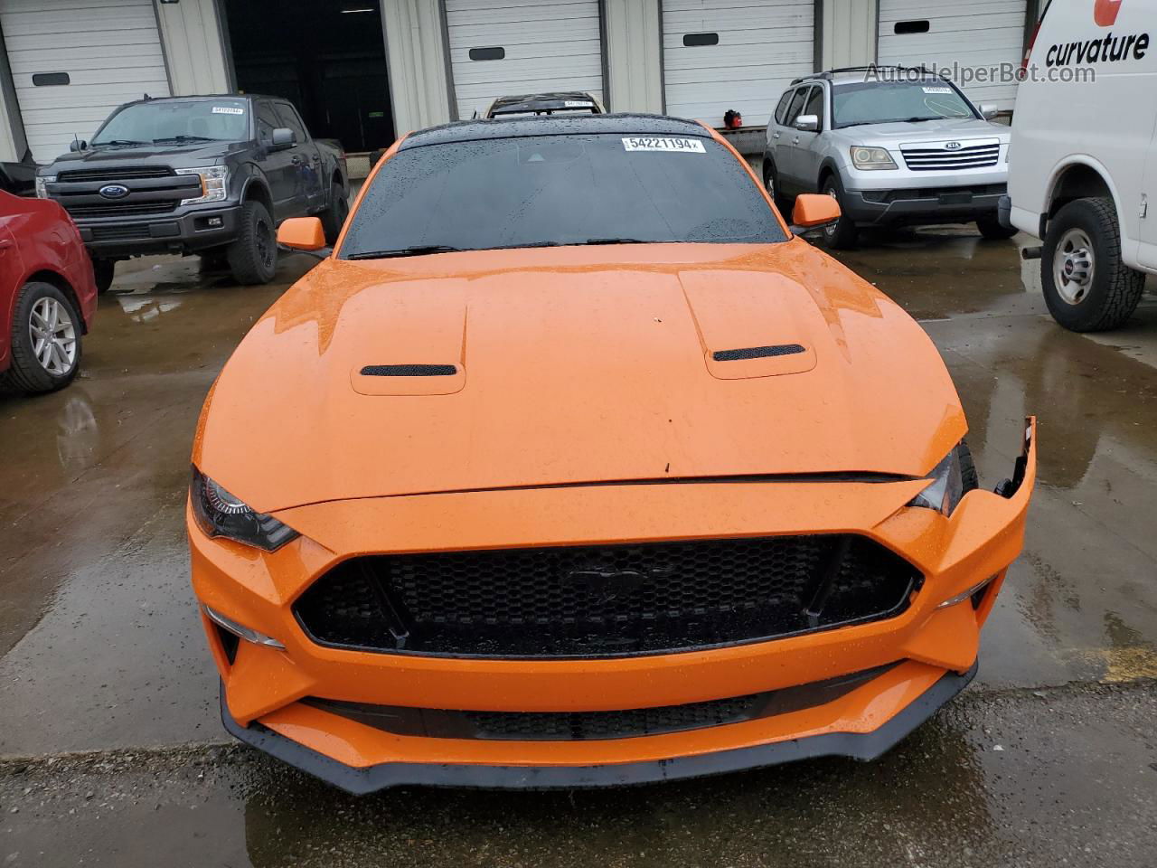 2020 Ford Mustang Gt Orange vin: 1FA6P8CF6L5100671