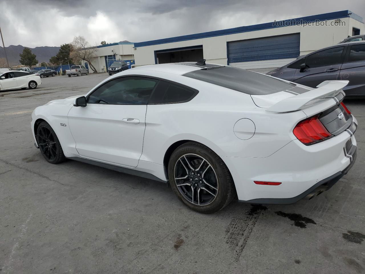 2020 Ford Mustang Gt White vin: 1FA6P8CF6L5181705