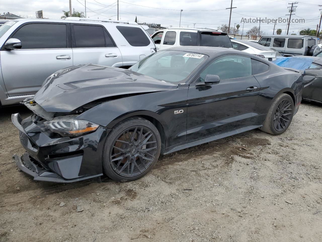 2020 Ford Mustang Gt Black vin: 1FA6P8CF6L5189528