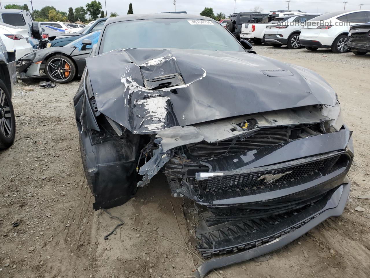 2020 Ford Mustang Gt Black vin: 1FA6P8CF6L5189528