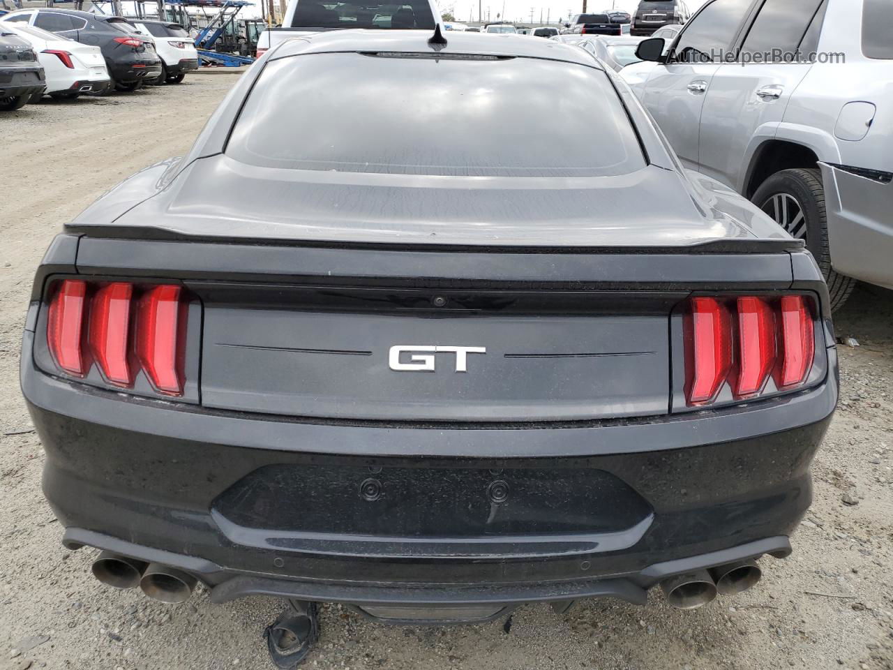 2020 Ford Mustang Gt Black vin: 1FA6P8CF6L5189528