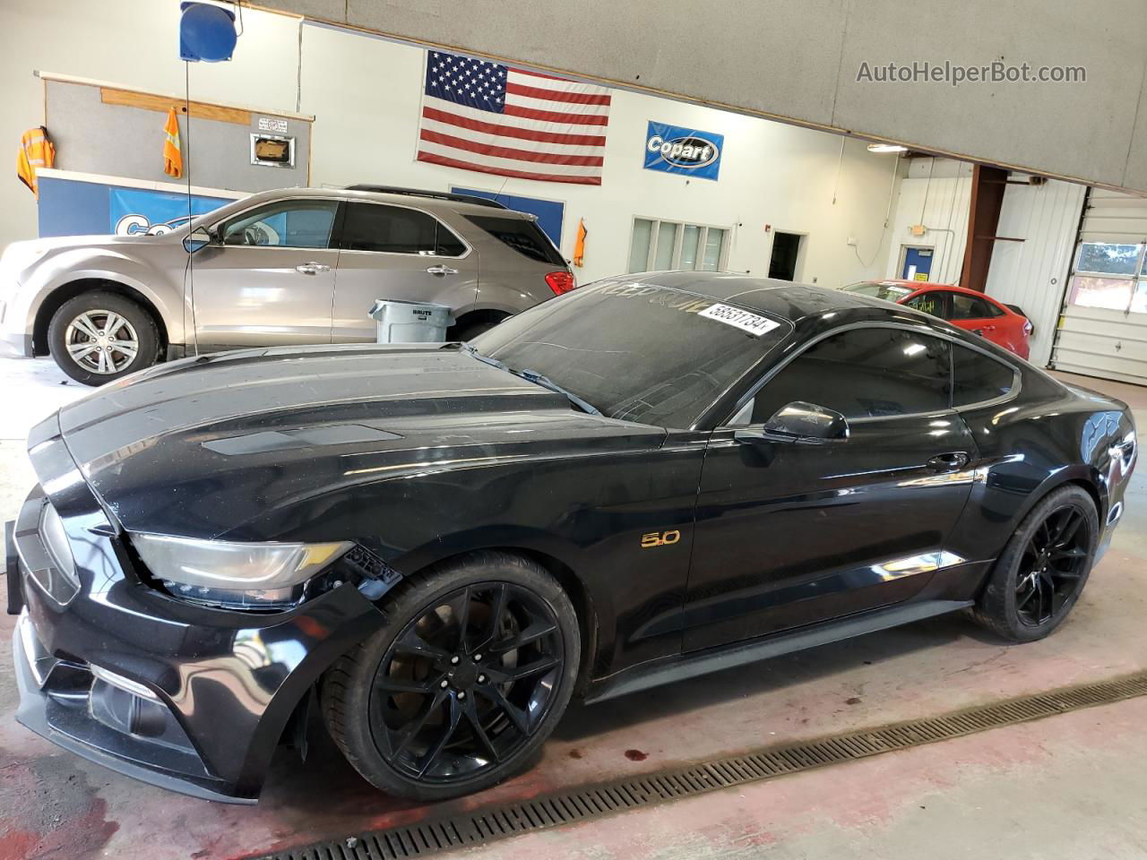 2015 Ford Mustang Gt Black vin: 1FA6P8CF7F5316520