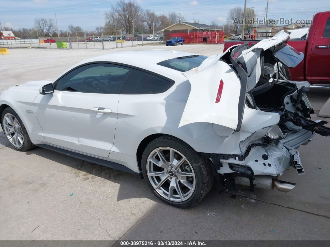 2015 Ford Mustang Gt Premium White vin: 1FA6P8CF7F5399964