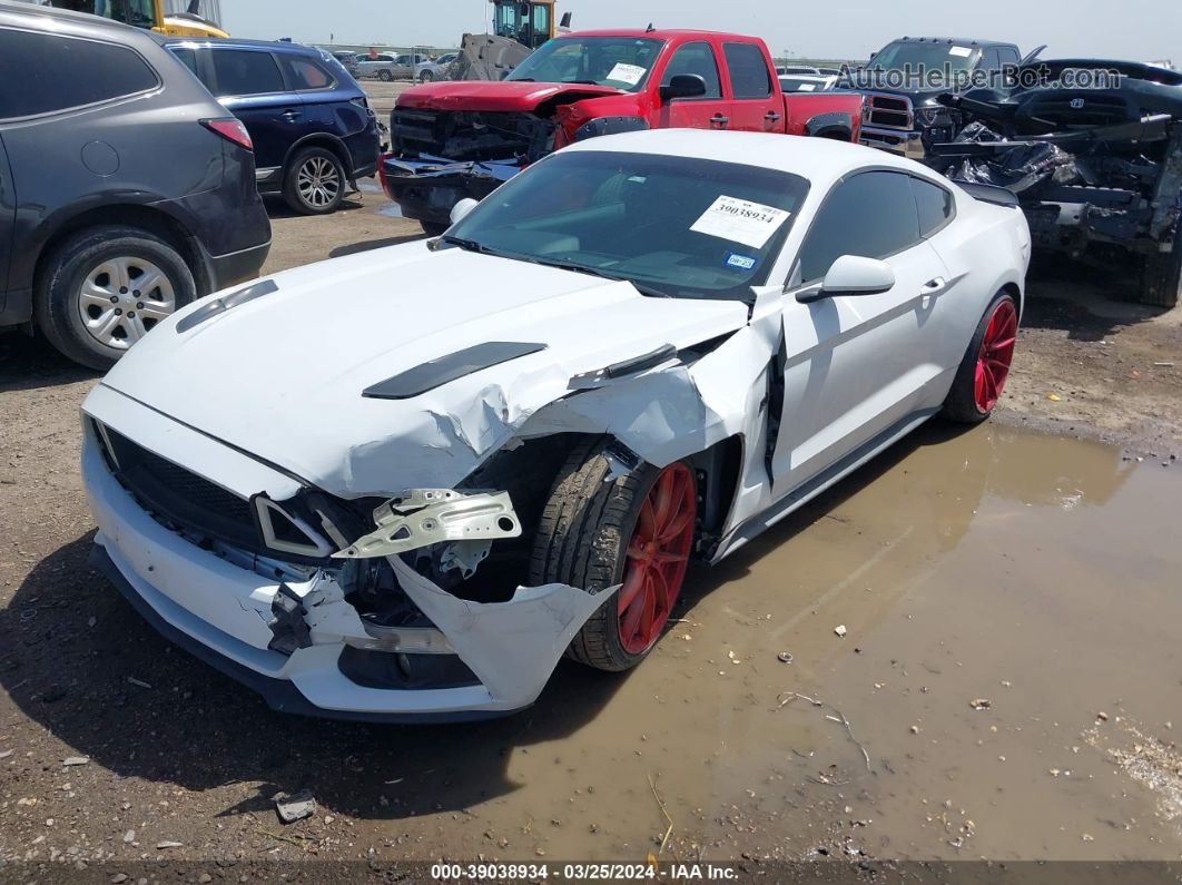 2015 Ford Mustang Gt Белый vin: 1FA6P8CF7F5418223