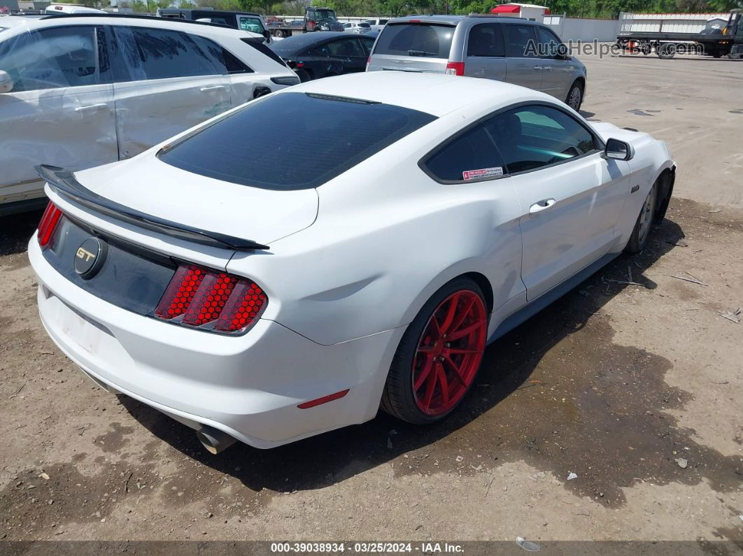 2015 Ford Mustang Gt Белый vin: 1FA6P8CF7F5418223