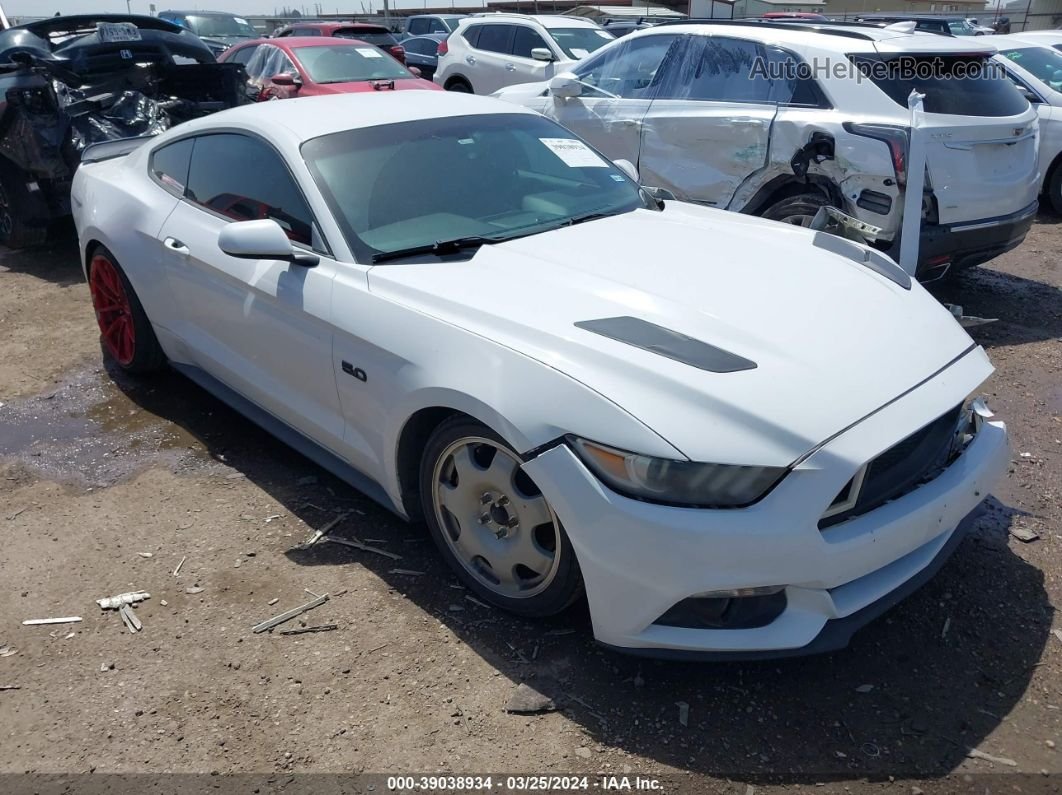 2015 Ford Mustang Gt Белый vin: 1FA6P8CF7F5418223