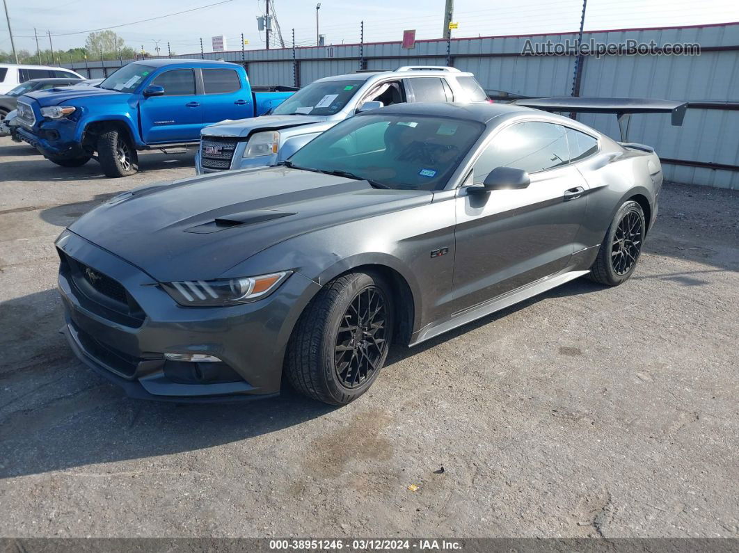 2015 Ford Mustang Gt Gray vin: 1FA6P8CF7F5434177