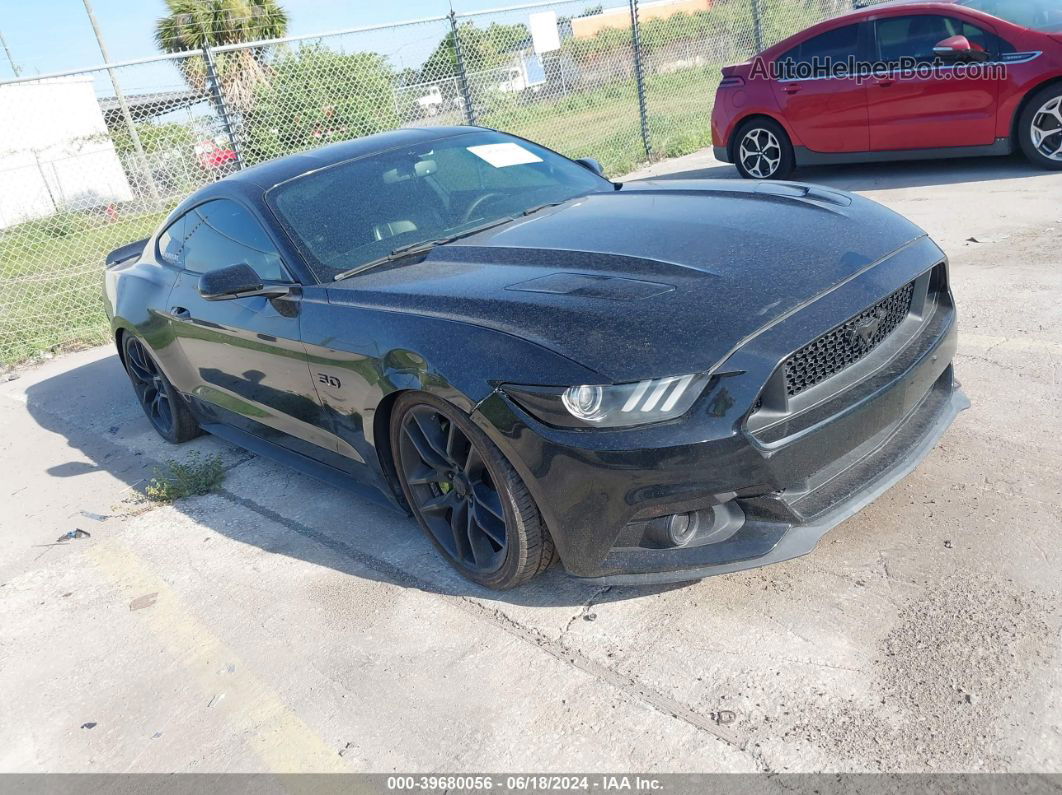 2016 Ford Mustang Gt Premium Black vin: 1FA6P8CF7G5205290