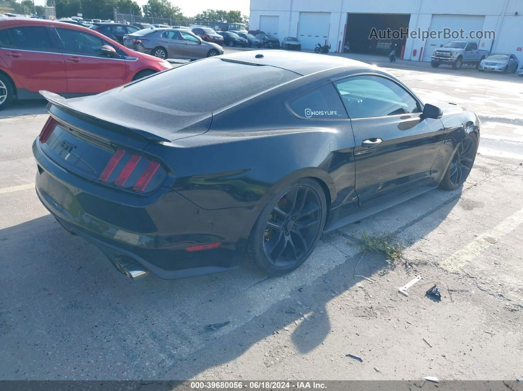 2016 Ford Mustang Gt Premium Black vin: 1FA6P8CF7G5205290