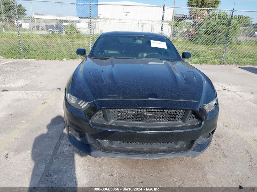 2016 Ford Mustang Gt Premium Black vin: 1FA6P8CF7G5205290