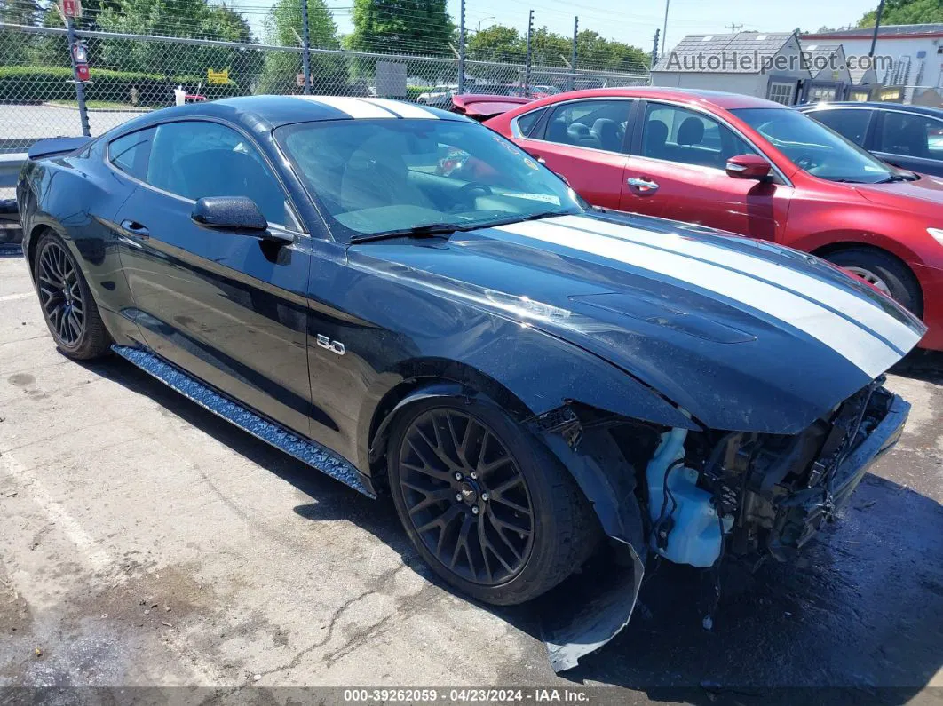 2016 Ford Mustang Gt/gt Premium Black vin: 1FA6P8CF7G5223918