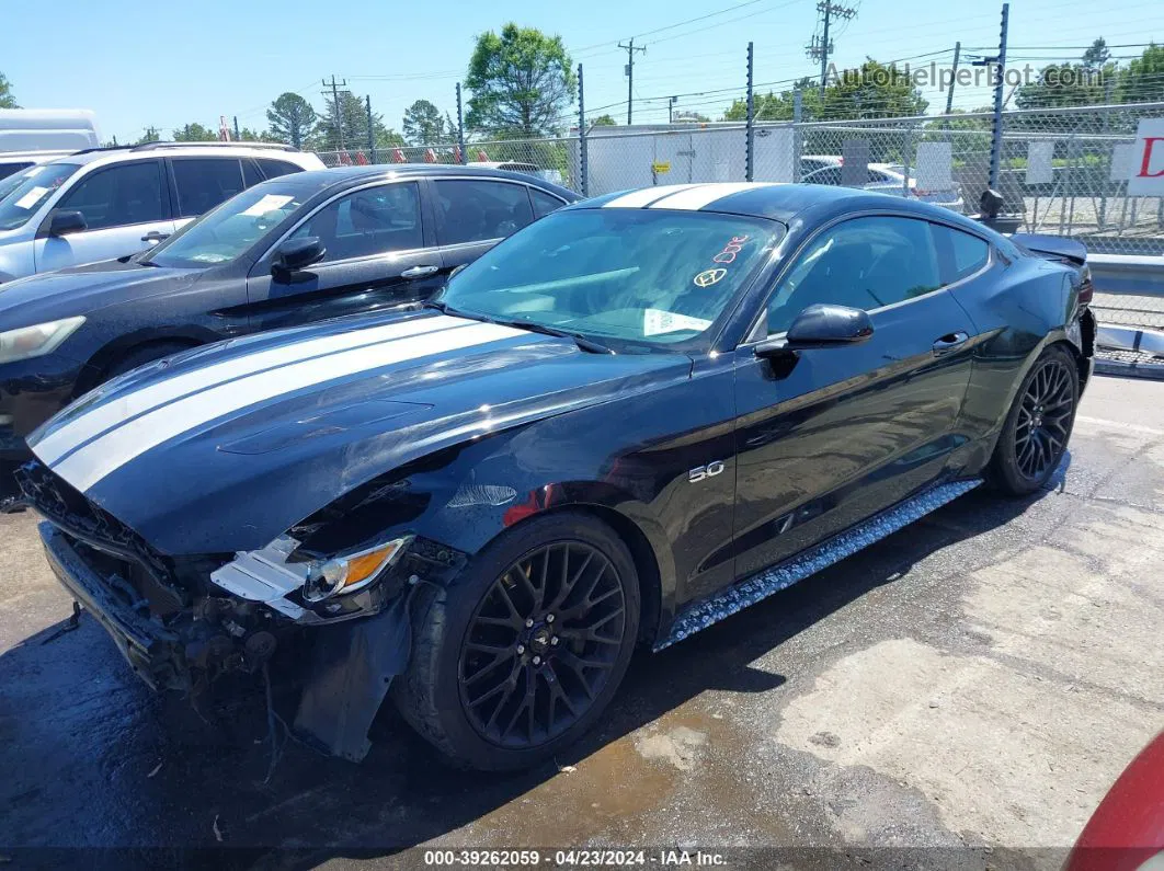 2016 Ford Mustang Gt/gt Premium Black vin: 1FA6P8CF7G5223918