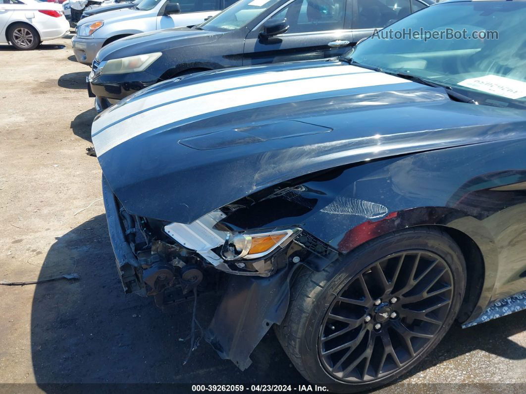 2016 Ford Mustang Gt/gt Premium Black vin: 1FA6P8CF7G5223918