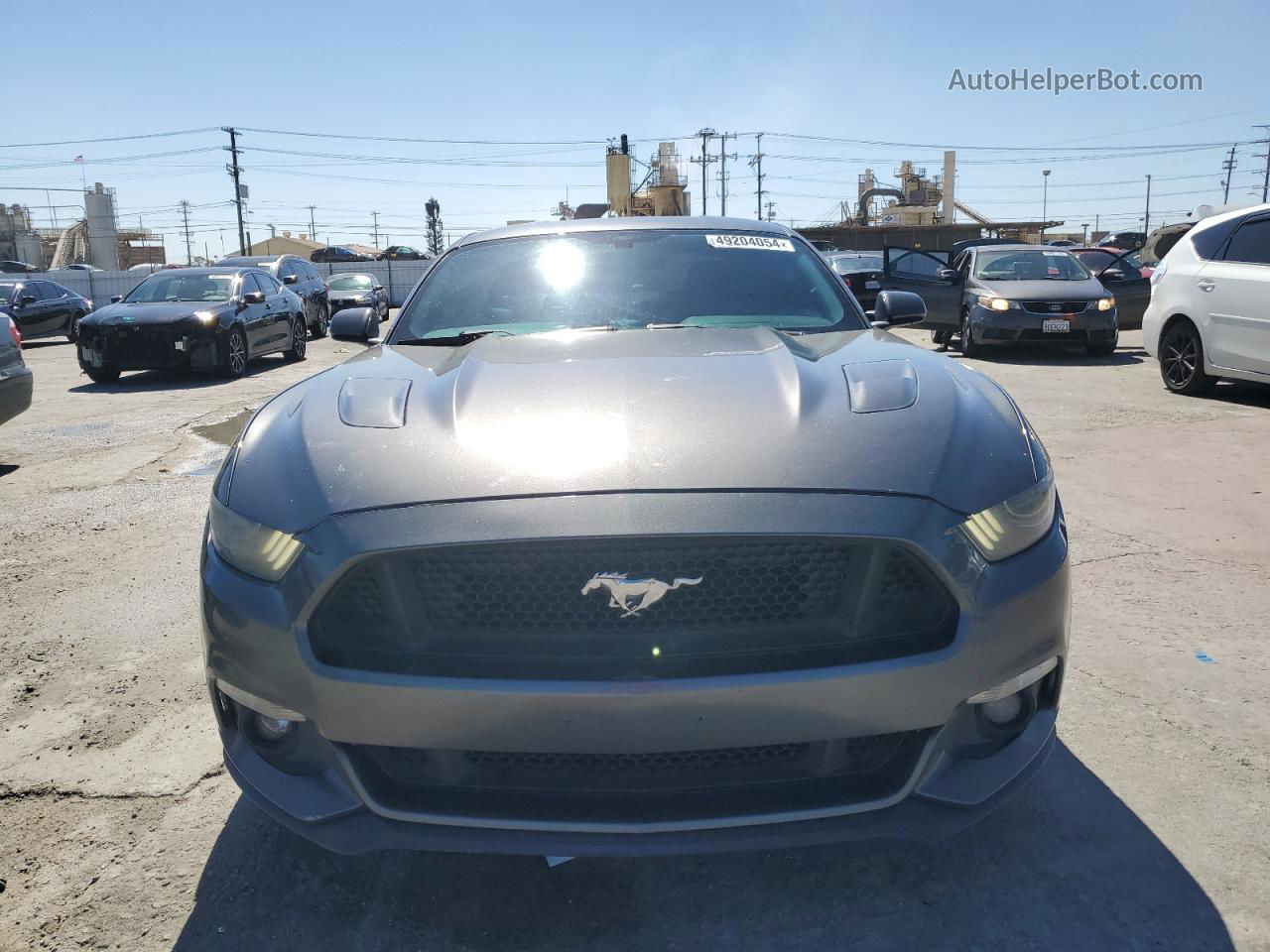 2016 Ford Mustang Gt Charcoal vin: 1FA6P8CF7G5310735