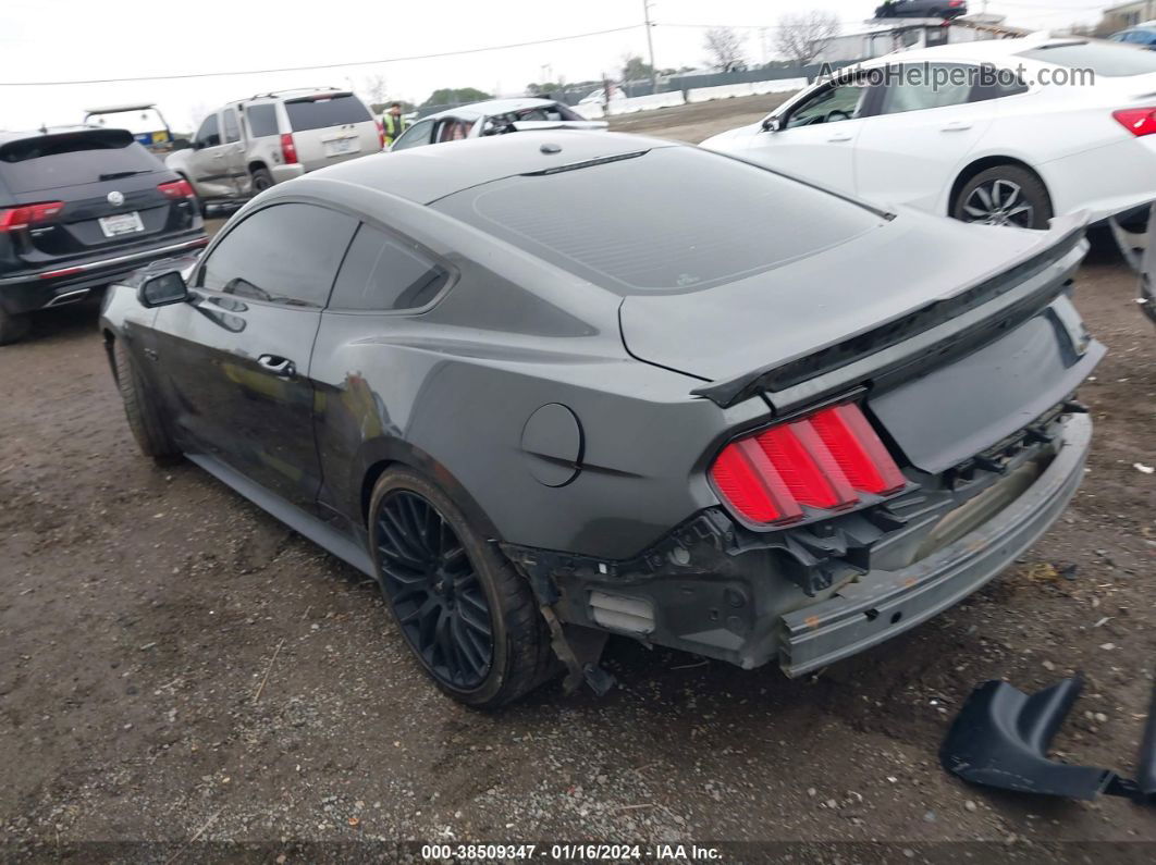 2016 Ford Mustang Gt Premium Серый vin: 1FA6P8CF7G5335733