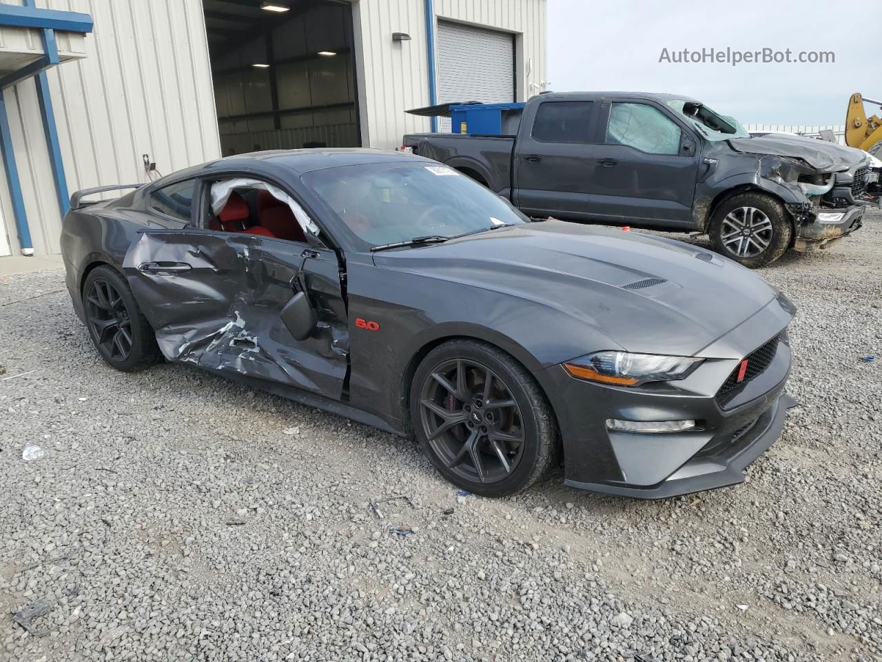 2020 Ford Mustang Gt Charcoal vin: 1FA6P8CF7L5126972