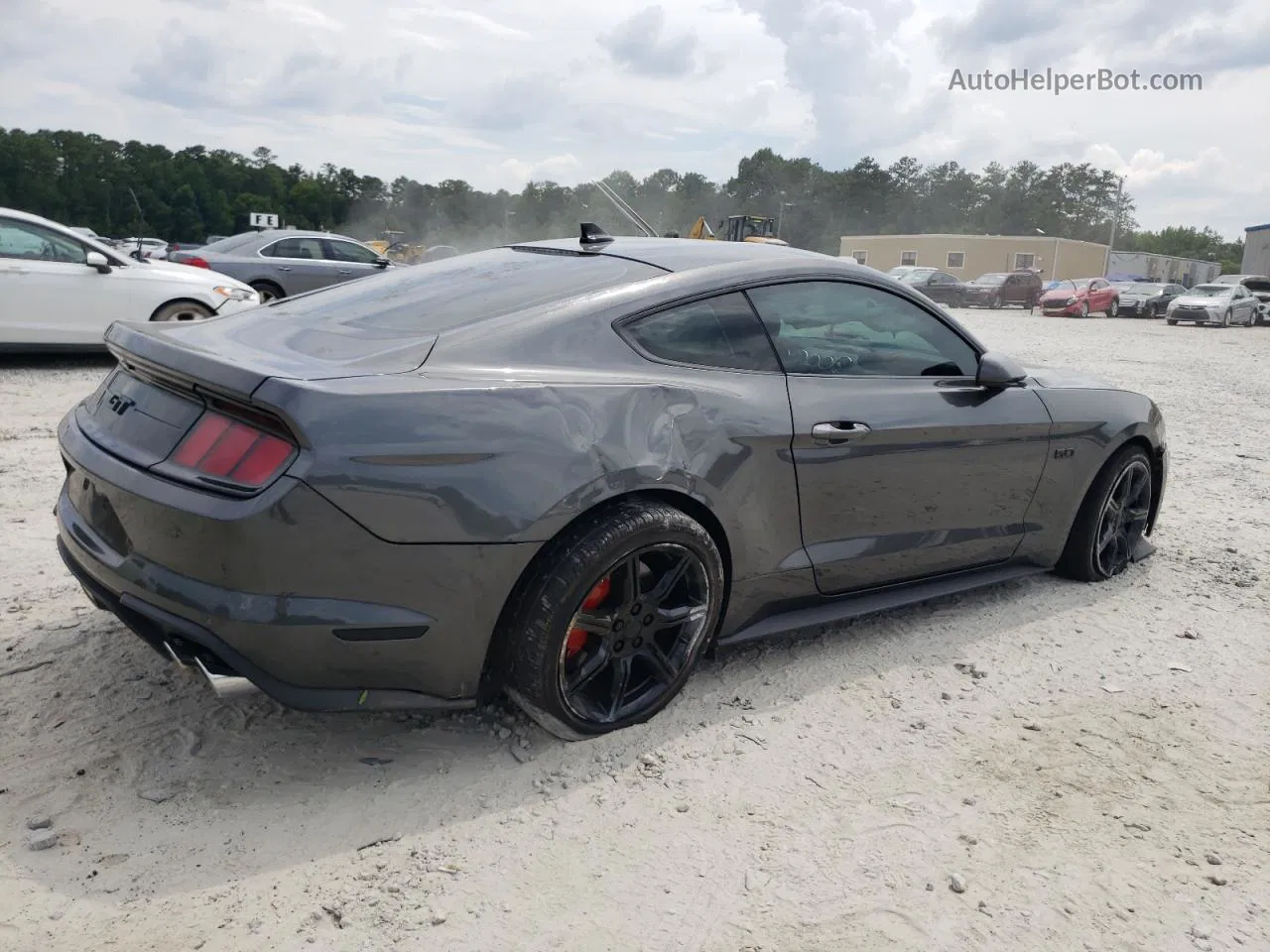 2020 Ford Mustang Gt Серый vin: 1FA6P8CF7L5154271