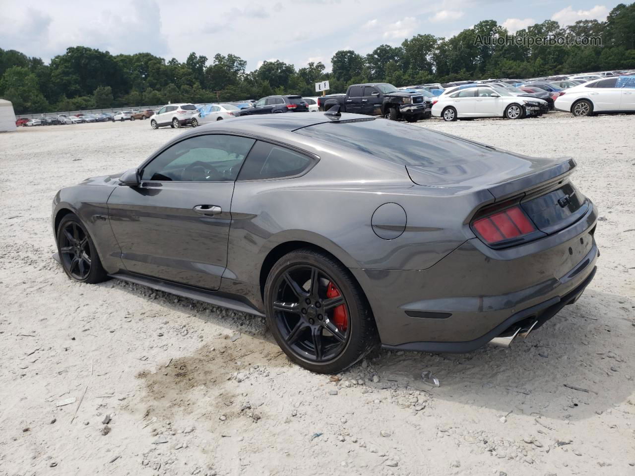 2020 Ford Mustang Gt Серый vin: 1FA6P8CF7L5154271