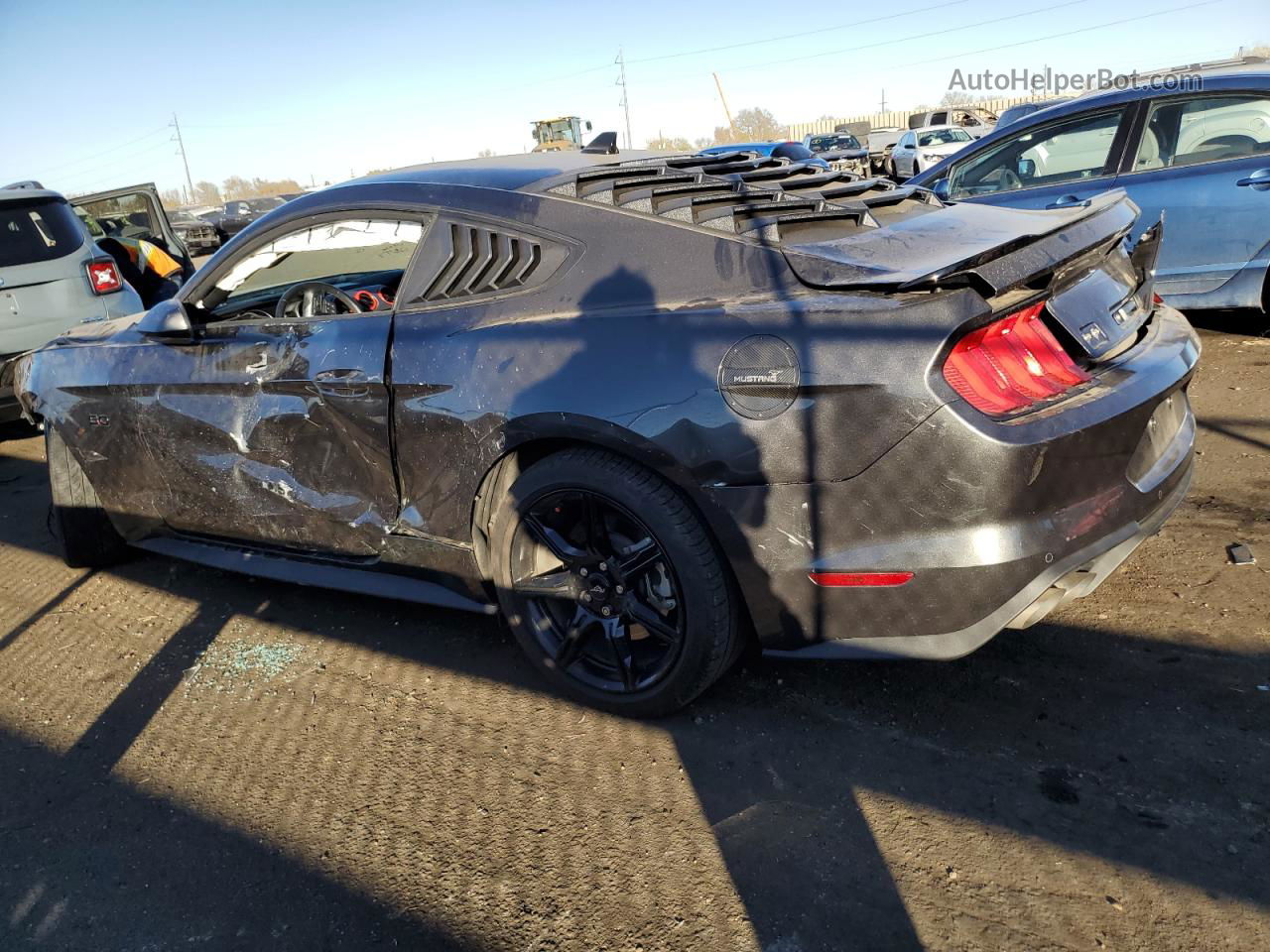 2020 Ford Mustang Gt Серый vin: 1FA6P8CF7L5172897