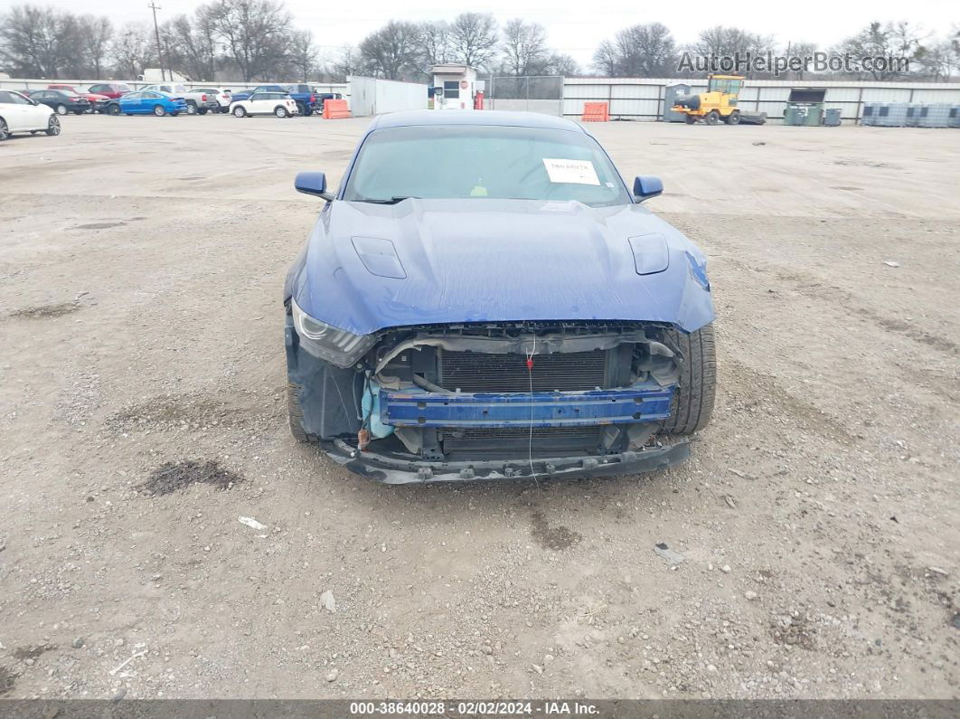 2016 Ford Mustang Gt Blue vin: 1FA6P8CF8G5237228