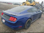 2016 Ford Mustang Gt Blue vin: 1FA6P8CF8G5237228