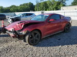 2016 Ford Mustang Gt Burgundy vin: 1FA6P8CF8G5265501