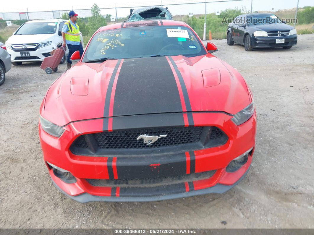 2016 Ford Mustang Gt Red vin: 1FA6P8CF8G5298823