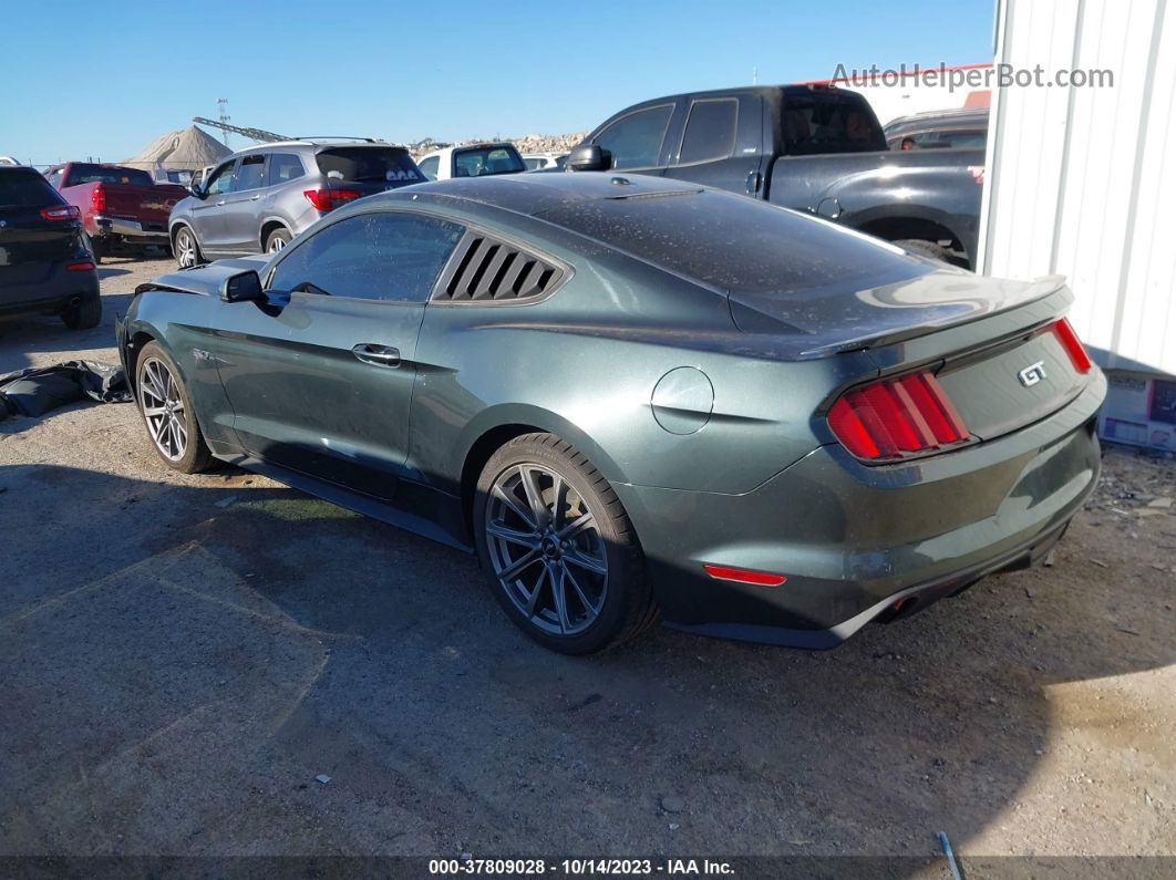 2016 Ford Mustang Gt Premium Green vin: 1FA6P8CF8G5311697