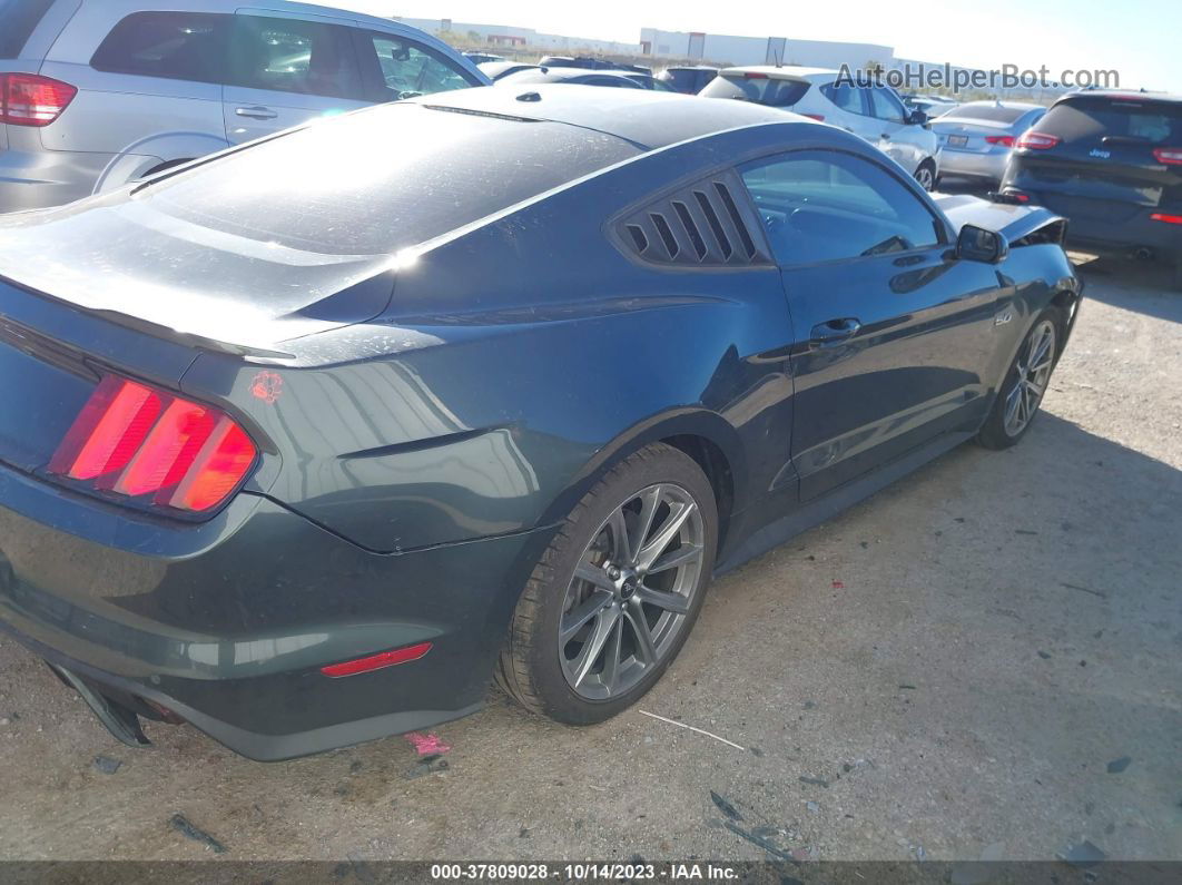 2016 Ford Mustang Gt Premium Green vin: 1FA6P8CF8G5311697