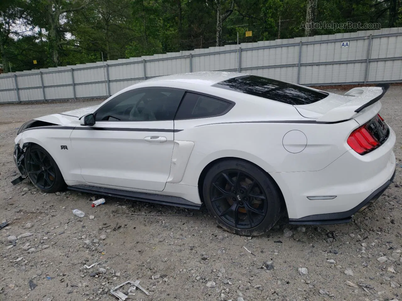 2020 Ford Mustang Gt White vin: 1FA6P8CF8L5108111