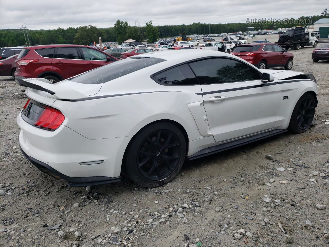 2020 Ford Mustang Gt White vin: 1FA6P8CF8L5108111