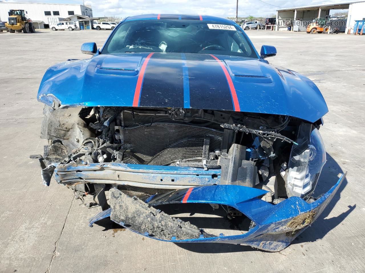 2020 Ford Mustang Gt Blue vin: 1FA6P8CF8L5111493