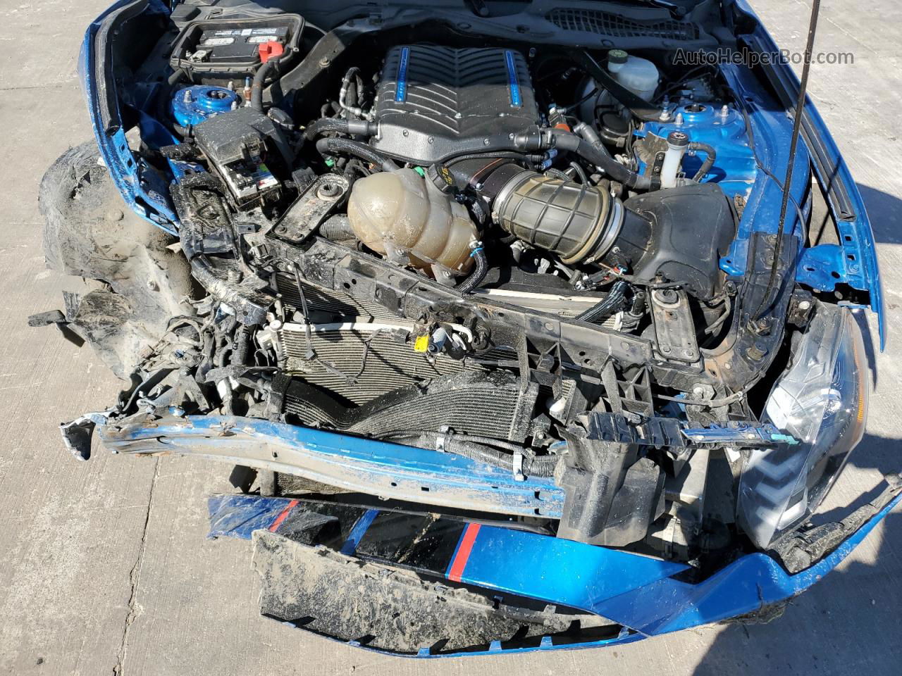 2020 Ford Mustang Gt Blue vin: 1FA6P8CF8L5111493