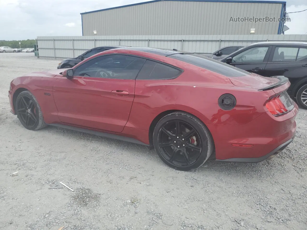 2020 Ford Mustang Gt Red vin: 1FA6P8CF8L5123806