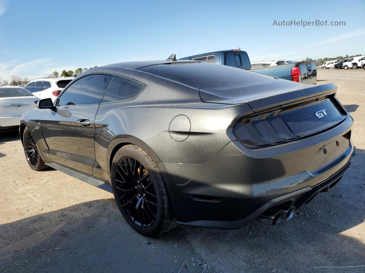 2020 Ford Mustang Gt Gray vin: 1FA6P8CF8L5157924