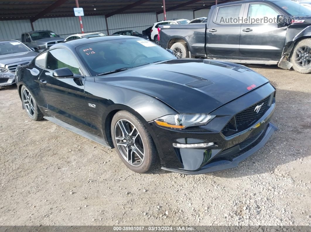 2020 Ford Mustang Gt Fastback Black vin: 1FA6P8CF8L5173525