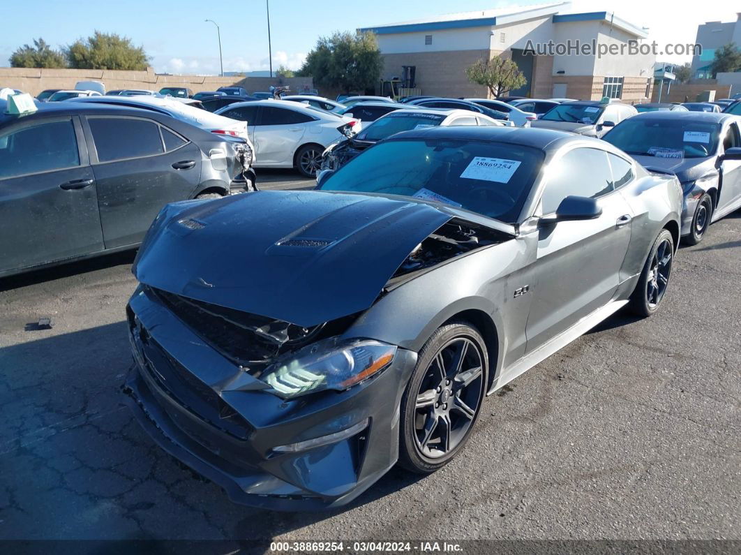 2020 Ford Mustang Gt Fastback Silver vin: 1FA6P8CF8L5188056