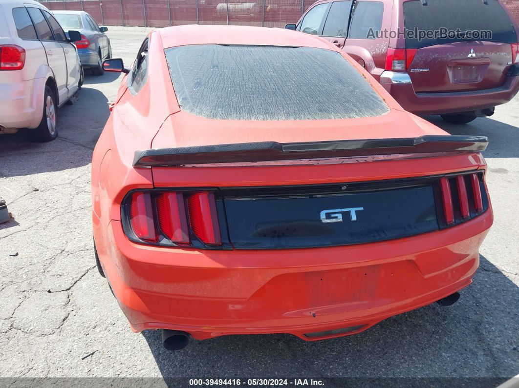 2015 Ford Mustang Gt Orange vin: 1FA6P8CF9F5334615