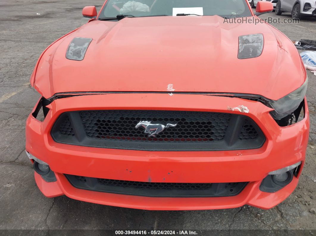 2015 Ford Mustang Gt Оранжевый vin: 1FA6P8CF9F5334615