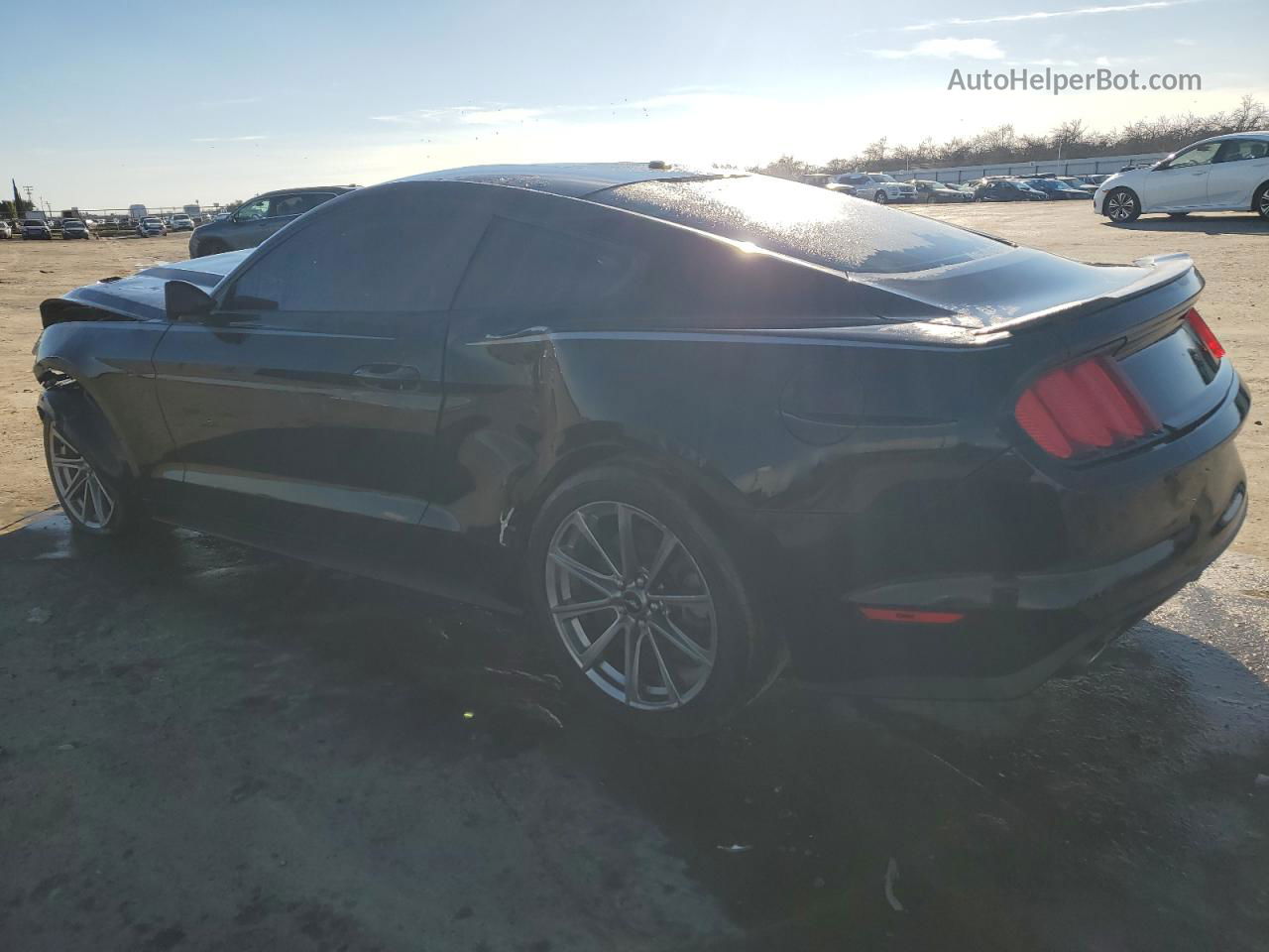 2015 Ford Mustang Gt Черный vin: 1FA6P8CF9F5347171