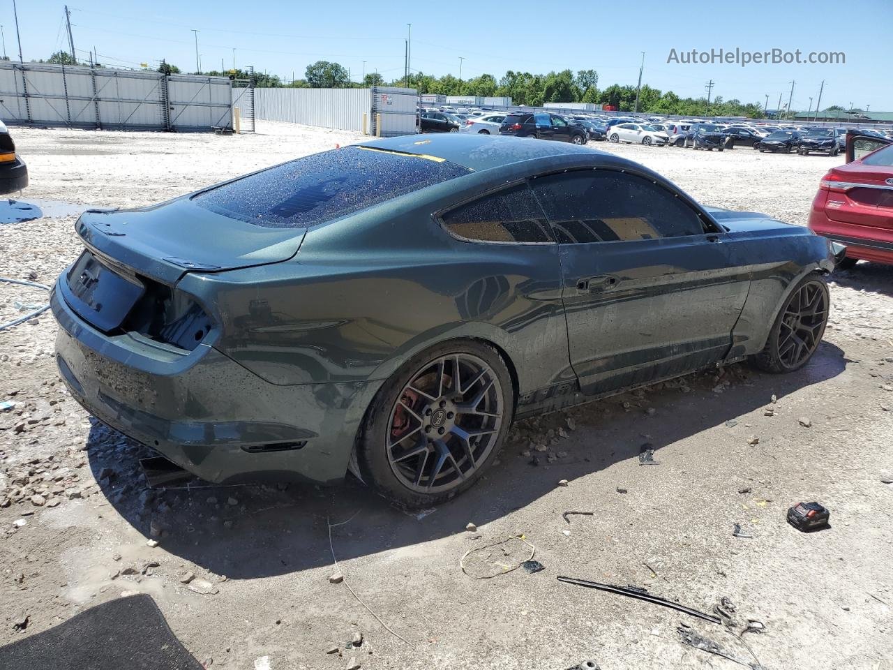 2016 Ford Mustang Gt Charcoal vin: 1FA6P8CF9G5311725