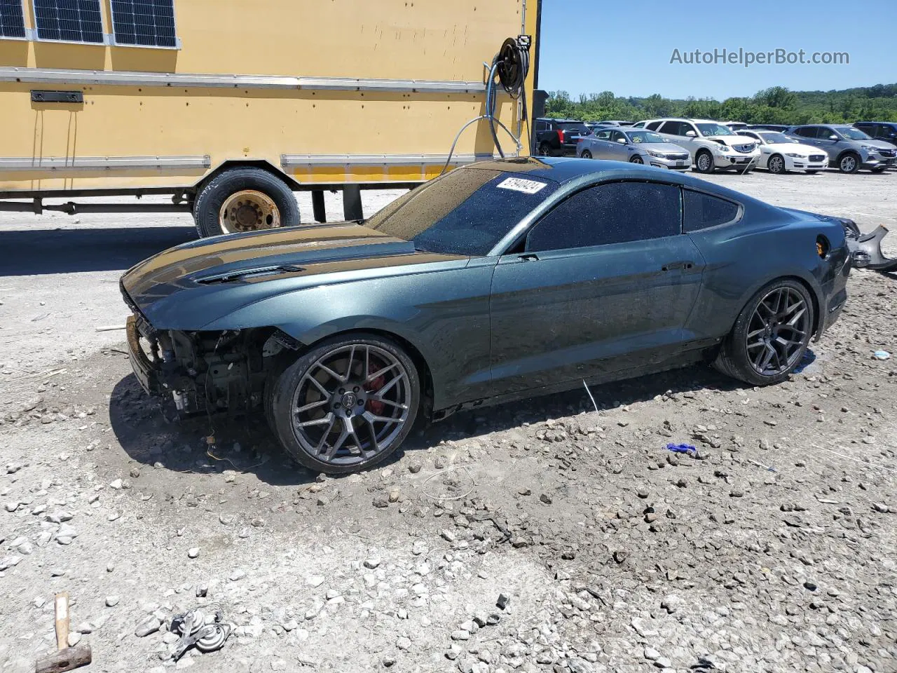 2016 Ford Mustang Gt Charcoal vin: 1FA6P8CF9G5311725