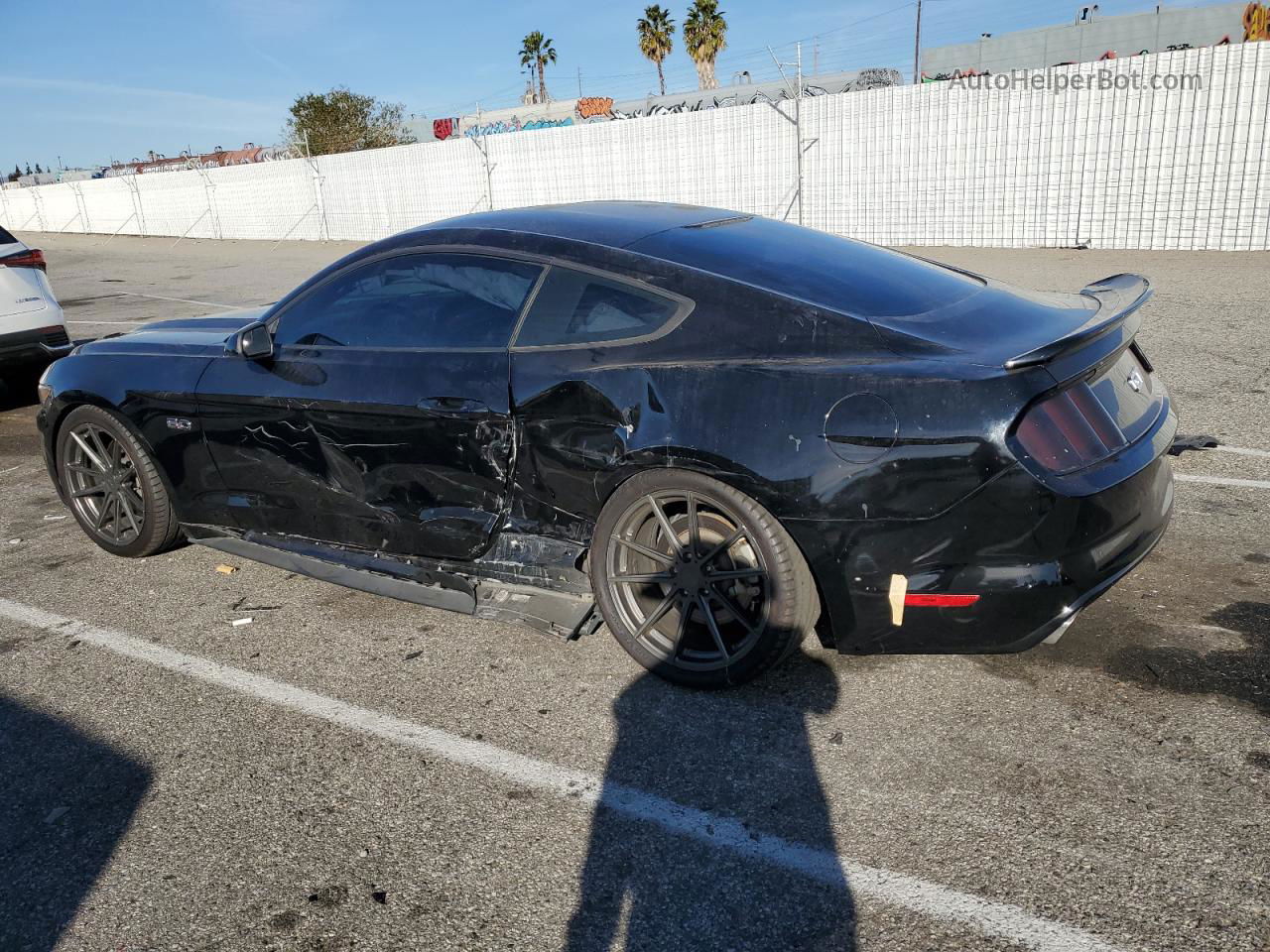 2016 Ford Mustang Gt Black vin: 1FA6P8CF9G5334325