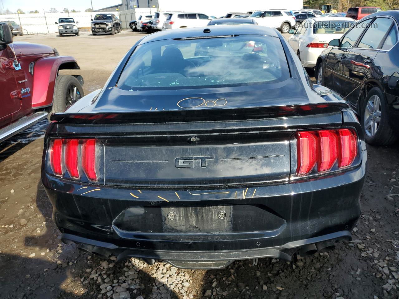 2020 Ford Mustang Gt Black vin: 1FA6P8CF9L5132806