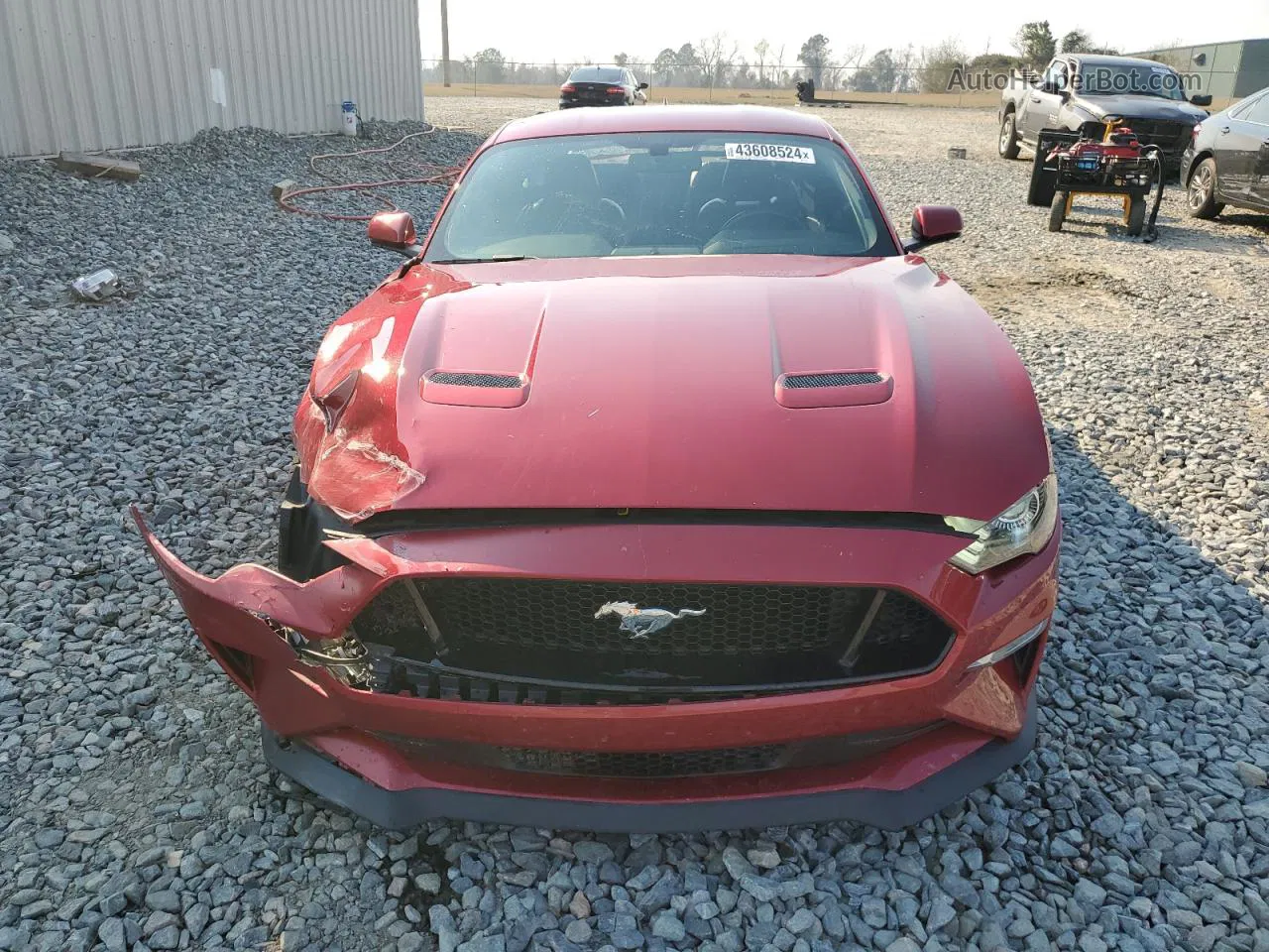 2020 Ford Mustang Gt Red vin: 1FA6P8CF9L5182167