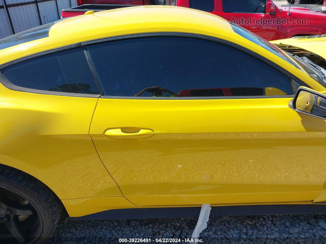 2015 Ford Mustang Gt Premium Yellow vin: 1FA6P8CFXF5314244