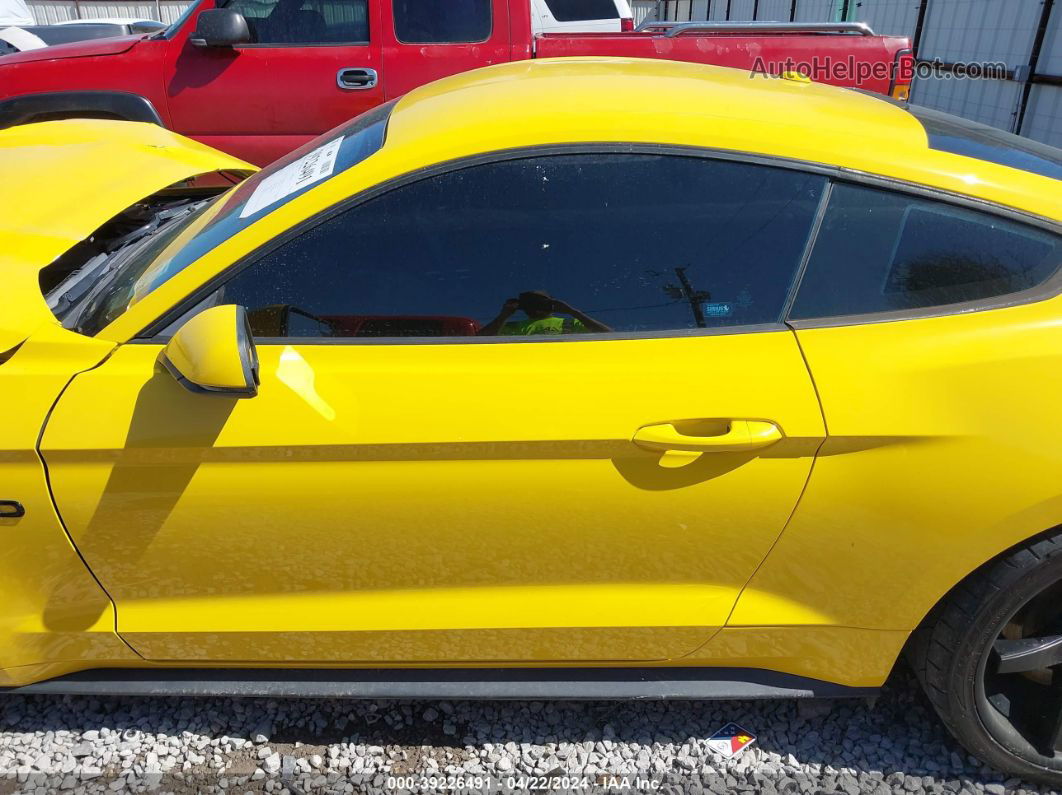 2015 Ford Mustang Gt Premium Yellow vin: 1FA6P8CFXF5314244